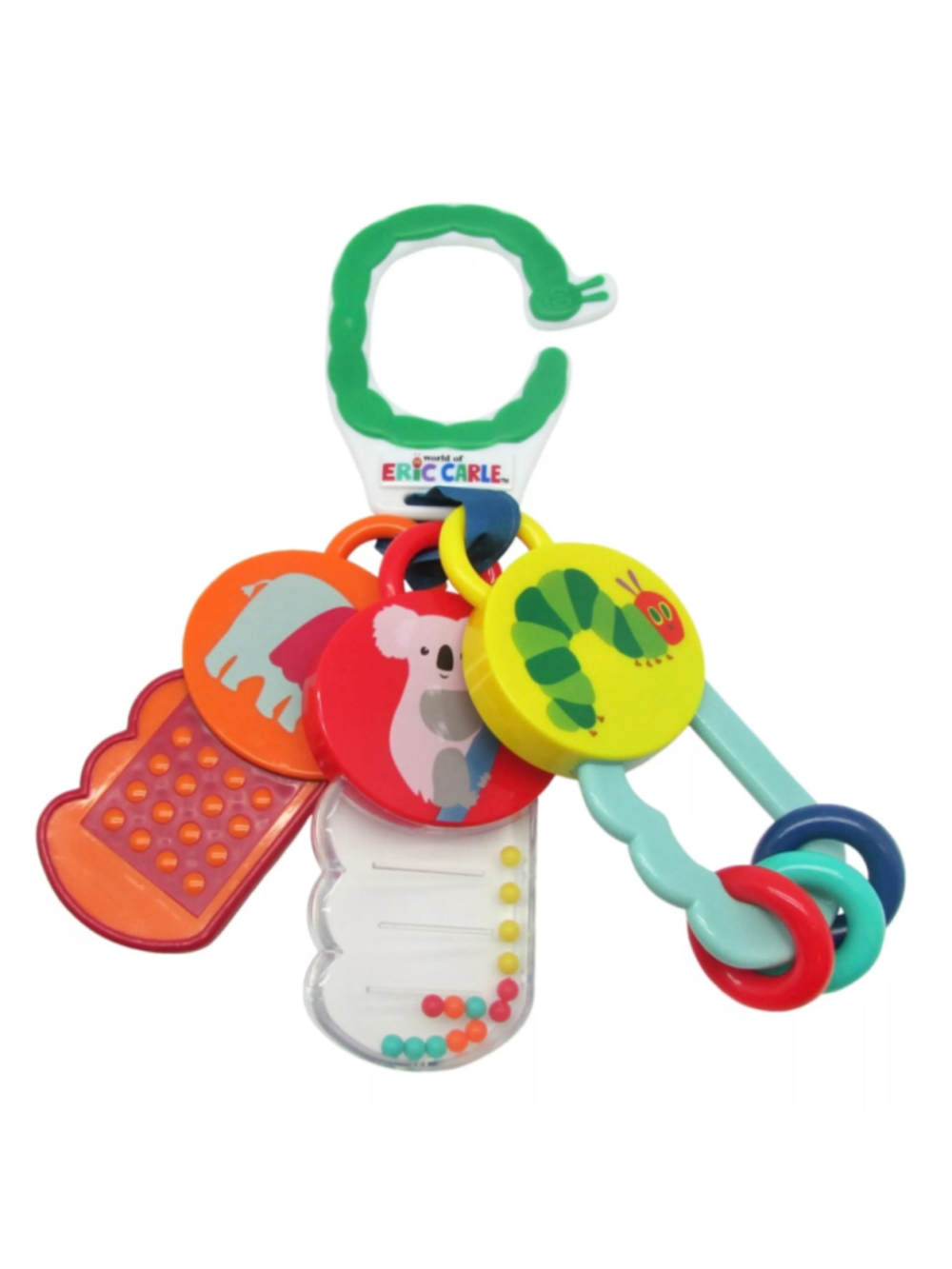 Baby The World of Eric Carle The Very Hungry Caterpillar Plastic Toy Keys
